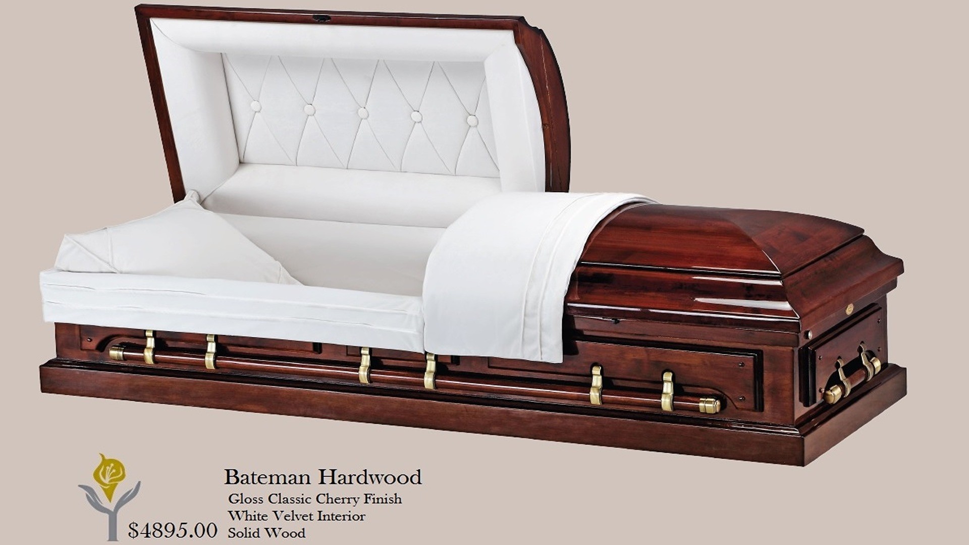 Bateman - Hardwood with Velvet Interior