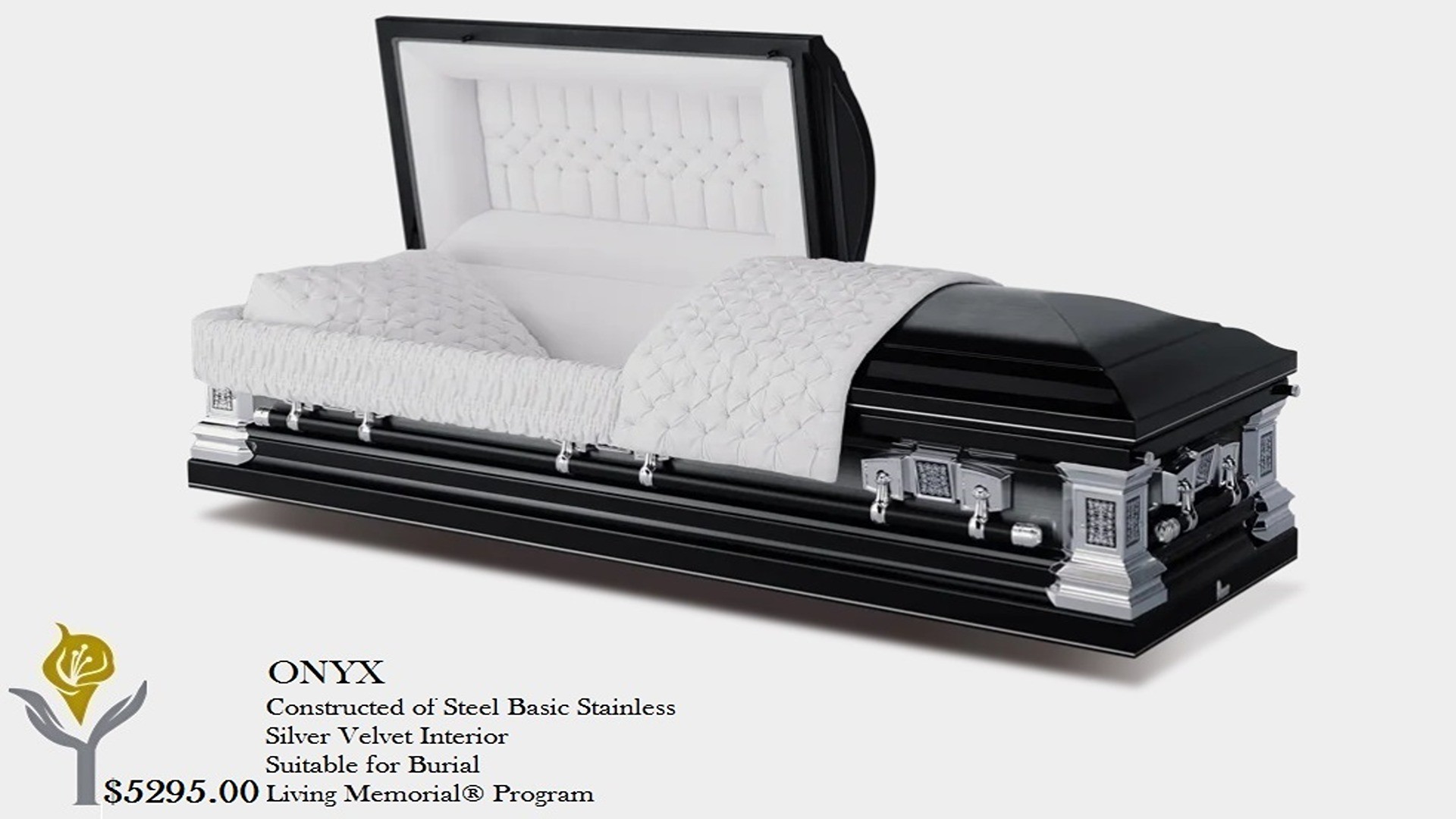 Onyx - Stainless Steel with Velvet Interior