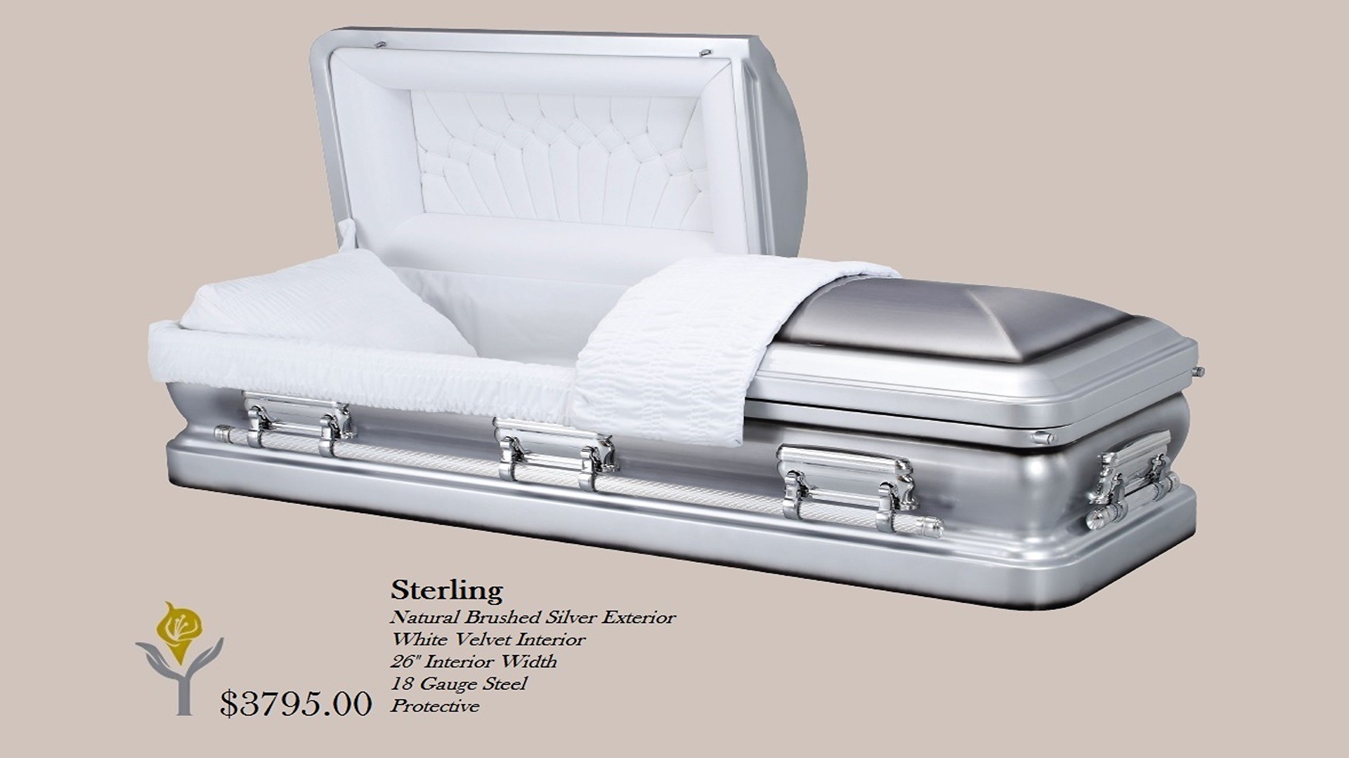 Sterling (Gasketed) - 18 Gauge Steel with Velvet Interior