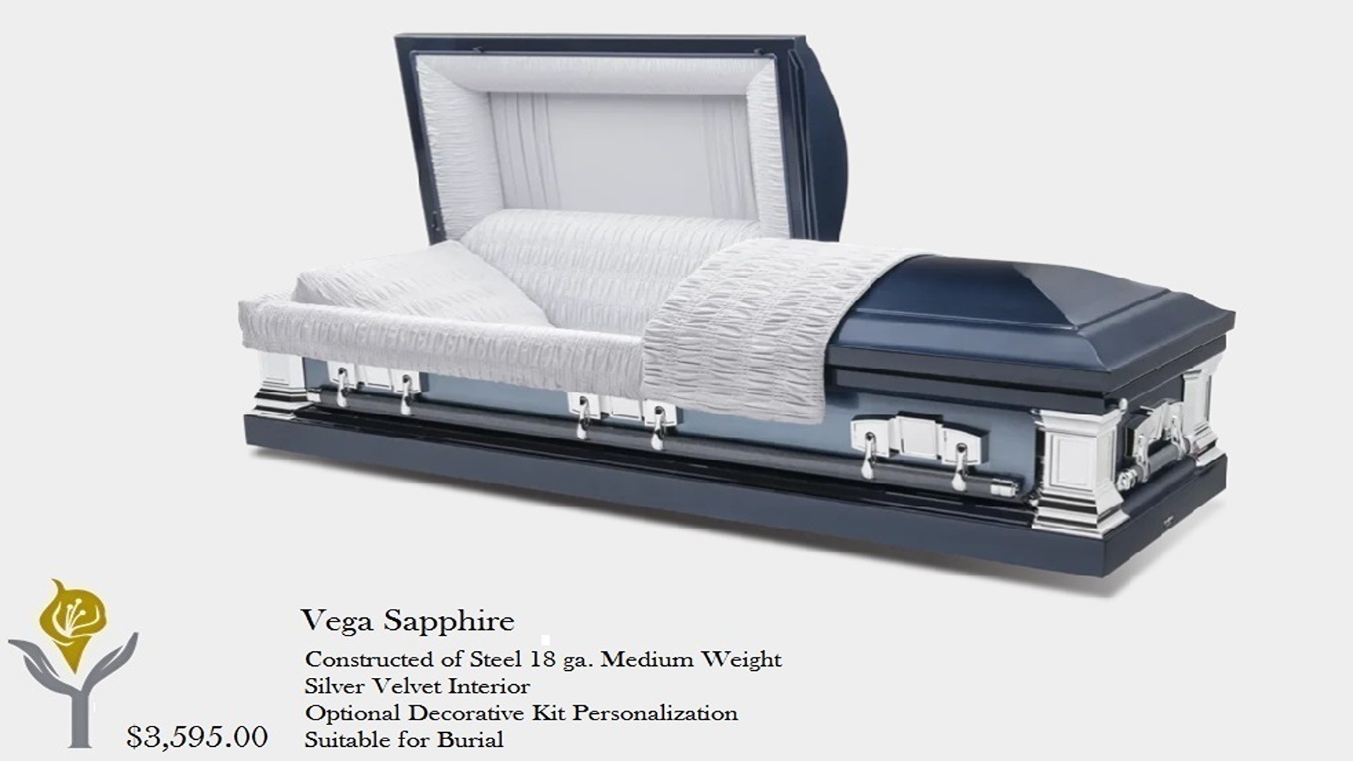 Vega (Gasketed) - 18 Gauge Steel with Velvet Interior